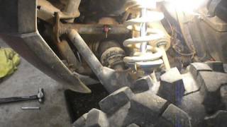 Polaris Front Axle Play [upl. by Gnud]