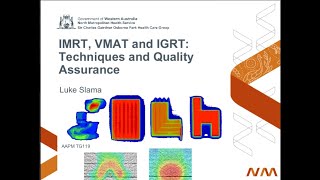 VMAT IMRT amp IGRT  Techniques and Quality Assurance [upl. by Eintroc]