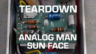 Analog Man Sun Face Teardown See whats inside [upl. by Thomasin]