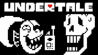 Undertale  All Papyrus w Undyne Phone Calls [upl. by Wheelwright]