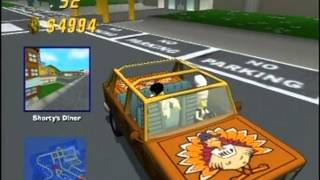 Canyonero  Thanksgiving Marge  Downtown The Simpsons Road Rage Gameplay Part 138 [upl. by Mackay]