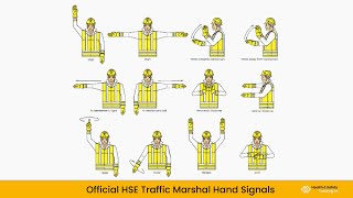 Traffic Marshal  Official HSE Hand Signals 2023 [upl. by Riggins]