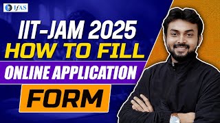 IIT JAM Chemistry Application Form 2025 Fill up Process [upl. by Dermott793]