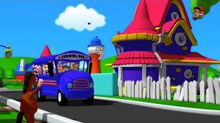 Ruote del bus  Canzone bambini  Filastrocca  Nursery Rhymes For Kids  Wheels On The Bus [upl. by Imoen717]