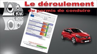 Déroulement de lexamen du permis de conduire [upl. by Demetra384]