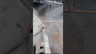 Oasis Dry Fog Dust Suppression System for Apron Feeder at Zuari Cement using dual fluid nozzle [upl. by Raual651]