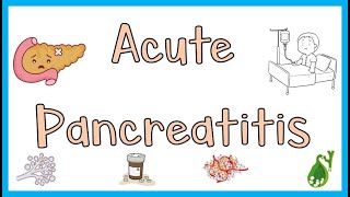 Pancreatitis  Acute and Chronic Pancreatitis Nursing Lecture Symptoms Treatment Pathophysiology [upl. by Illa]