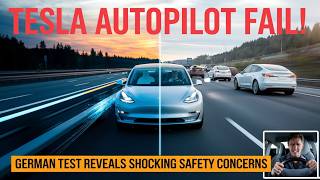 German expert confirms Teslas autopilot is not safe  test drive aborted [upl. by Annonyw]