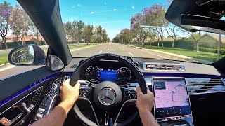 2021 MercedesBenz S 580 POV Test Drive 3D AudioASMR [upl. by Sherie]