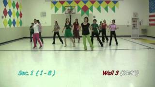 Sing Sing Sing  Simon Ward  Line Dance [upl. by Anstus]