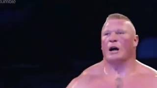 WWE ROYAL RUMBLE 2017 Goldberg VS Brock Lesnar [upl. by Hi]