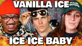 First Time Hearing Vanilla Ice  ICE ICE BABY  Old School Reacts [upl. by Busey]