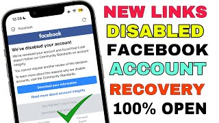 Disable Fb Account 100 Open  We’ve Disabled Your Account  Download your information fb problem [upl. by Notnek]