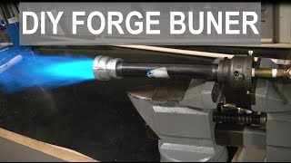 SUPER SIMPLE PROPANE FORGE BURNER  ELEMENTALMAKER [upl. by Onitsoga]