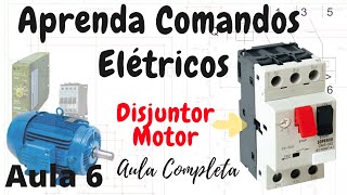 Como Funciona o Disjuntor Motor  Aprenda Comandos Elétricos [upl. by Maloy677]