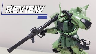 1144 RG Zaku II Review Its way better than I was expecting [upl. by Covell946]