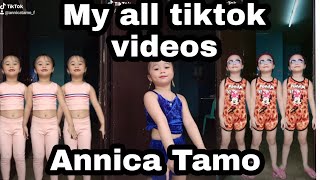 MY ALL TIKTOK DANCE COMPILATION  Annica Tamo [upl. by Durrell]