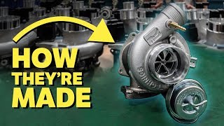 How Hybrid Turbos Are Made amp What They Do [upl. by Oetam]