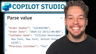 How to Parse JSON in Microsoft Copilot Studio [upl. by Annaik459]