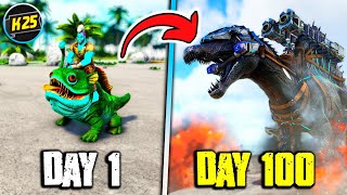 I Survived 100 Days in Ark Pugnacia Heres what Happened 😬 [upl. by Sarette419]