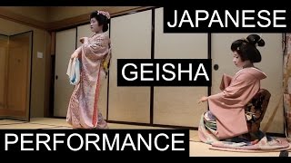 Traditional Geisha Performance  Geisha Dance Niigata Japan [upl. by Haida278]