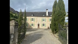 An Authentic 18C Stone Farm Ensemble with Barns and Pool  French Character Homes [upl. by Nytsud]