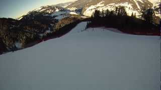 Selva Val Gardena HD Saslong Downhill Course [upl. by Ttergram320]