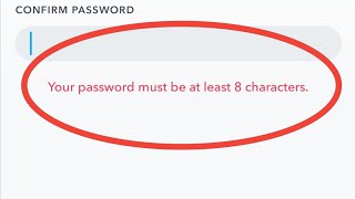 Your Password Must Be At Least 8 Characters In Hindi [upl. by Stortz]