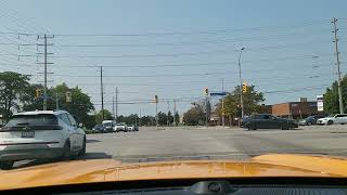 TOMKEN ROAD TO MATHESON BOULEVARD  MISSISSAUGA  ONTARIO  CANADA [upl. by Ititrefen]