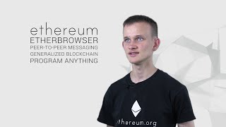 Vitalik Buterin explains Ethereum [upl. by Namrej]