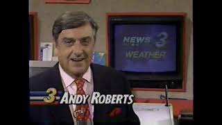 December 24 1991 WTKR Weather Update Andy Roberts [upl. by Allx]