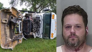 Man driving pickup in Marion bus crash charged with 8 counts of DUI manslaughter [upl. by Tomlin]