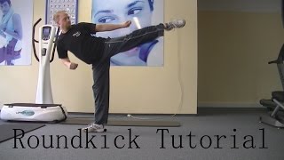 Taekwondo Round KickTurning Kick Tutorial  DEUTSCH [upl. by Betta916]