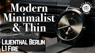 A German Take on Modern Minimalism  Lilienthal Berlin L1 Fire Review [upl. by Cantone841]