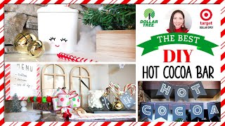 You HAVE to Try This Hot Cocoa Bar  How to Make a Hot Cocoa Bar  DIY Coffee Bar Ideas [upl. by Aimahc]