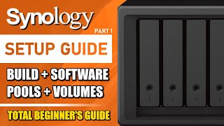 Synology NAS Compete Build Setup RAID Pools and Volumes 2024 SETUP GUIDE 1 [upl. by Emyle542]