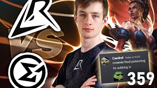 MONSTER MEL PERFORMANCE DRAFT GAPPED 😤  LOS RATONES SCRIM VS GW REKKLES ADC CAEDREL SUB [upl. by Haletky818]