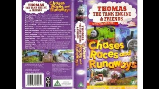 Start amp End of Thomas The Tank Engine amp Friends  Chases Races amp Runaways VHS UK 1997 [upl. by Eugenides]