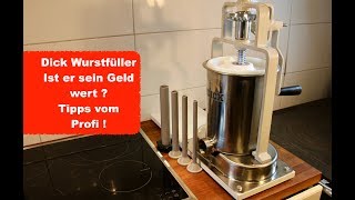 Wurstfüller Dick 68 Liter im Test  Kaufberatung  Tipps amp Bewertung vom Profi❗️ [upl. by Suki90]