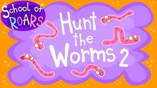 School of Roars  Hunt the Worms 2  Games for Kids [upl. by Stanzel]