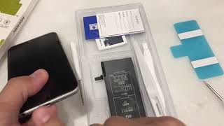 How I replaced my iPhone 6 A1586 Battery AND Aliexpress NOHON iPhone 6 battery review [upl. by Nwadahs871]