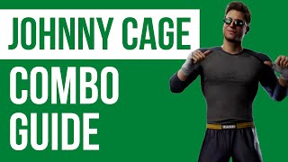 MK1 Johnny Cage Combos With Inputs [upl. by Ferwerda]