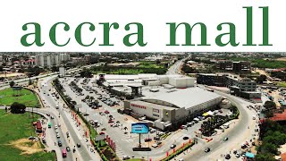 Accra Mall Drone Shot in 4K  Landmarks  Aerial Ghana [upl. by Ambros576]