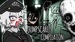 CSAMA HORROR JUMPSCARE COMPILATION  WARNING  EARRAPE [upl. by Einahets]