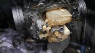 Vespa 2003 ET4 LX150 Carburetor Removal amp Cleaning [upl. by Najram299]