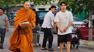 Tul Pakorn helping out his fiance Mew Suppasit with monkhood [upl. by Loraine]