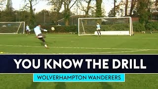 Six Station Shooting Challenge  Wolverhampton Wanderers  You Know The Drill [upl. by Silliw]