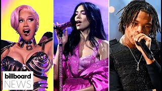 Top 2021 GRAMMYs Performances Cardi B amp Meg the Stallion BTS Dua Lipa Lil Baby  Billboard News [upl. by Sinnod328]