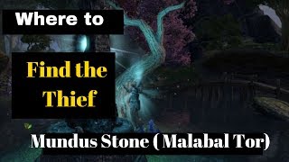 Where to Find Thief Mundus Stone  Malabal Tor ESO [upl. by Carina103]