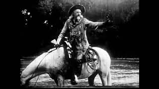 Buffalo Bills Wild West Show 1908 original footage [upl. by Eirrehs620]